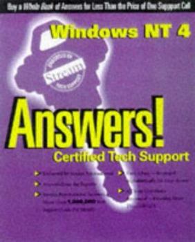 Paperback Windows NT 4 Answers Book