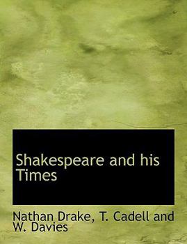 Paperback Shakespeare and his Times Book