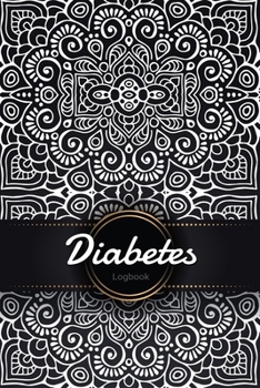 Paperback Diabetes Logbook: Professional diabetis logbook, track from glucometer Book