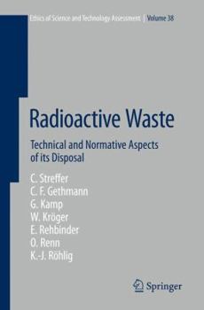 Hardcover Radioactive Waste: Technical and Normative Aspects of Its Disposal Book