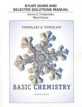 Paperback Basic Chemistry Study Guide and Selected Solutions Manual Book