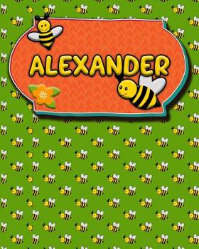 Handwriting Practice 120 Page Honey Bee Book Alexander: Primary Grades Handwriting Book K-2