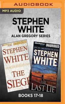 MP3 CD Stephen White Alan Gregory Series: Books 17-18: The Siege & the Last Lie Book