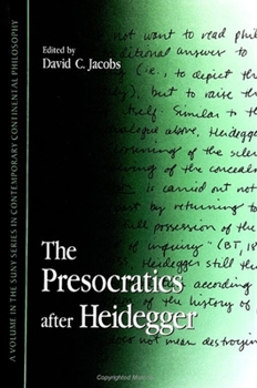 Paperback The Presocratics After Heidegger Book