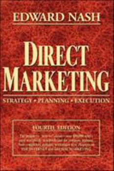 Hardcover Direct Marketing: Strategy, Planning, Execution Book