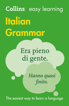 Paperback Collins Easy Learning Italian - Easy Learning Italian Grammar Book