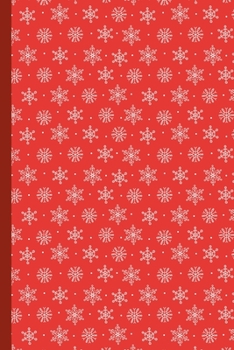 Winter and Snowflake | Blank  Journal Notebook: 6x9 120 BLANK Pages Notebook, Great Gift for Graduates, Gift for Birthday, Brain, Pink, Christmas, Blank Unlined Pages