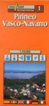 Map Pirineo Vasco-Navarro 2004 (Tourist Maps) Book