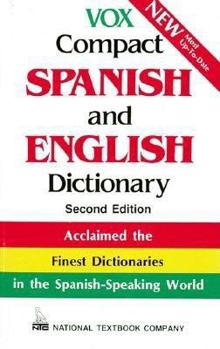 Paperback Vox Compact Spanish and English Dictionary Book