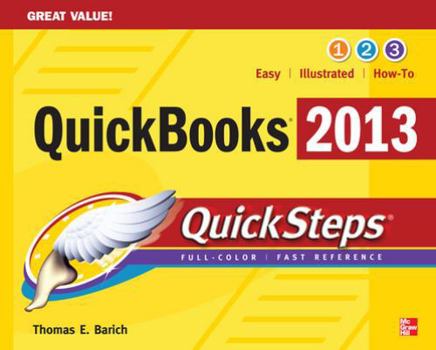 Paperback QuickBooks 2013 Quicksteps Book