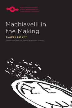 Hardcover Machiavelli in the Making Book
