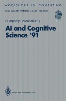 Paperback AI and Cognitive Science '91: University College, Cork, 19-20 September 1991 Book