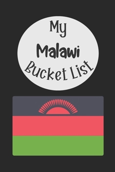 My Malawi Bucket List: Novelty Bucket List ~ Themed Notebook