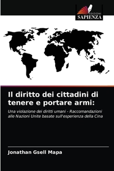 Paperback Il diritto dei cittadini di tenere e portare armi [Italian] Book