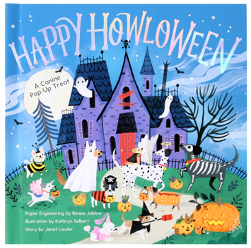 Hardcover Happy Howloween: A Canine Pop-Up Treat Book