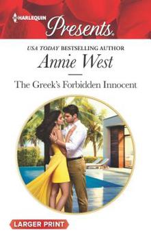 Mass Market Paperback The Greek's Forbidden Innocent [Large Print] Book