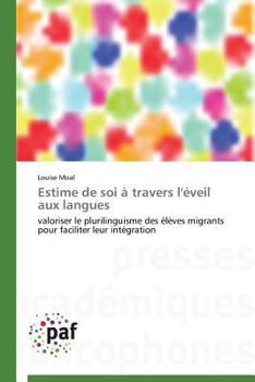 Paperback Estime de Soi À Travers l'Éveil Aux Langues [French] Book