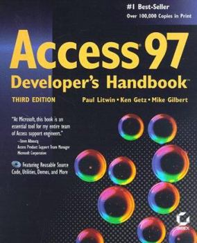 Paperback Access 97 Developers Handbook Book