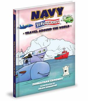 Hardcover Navy Service Pals Travel Around the World Book