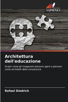 Paperback Architettura dell'educazione [Italian] Book