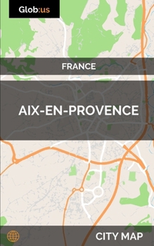 Paperback Aix-en-Provence, France - City Map Book