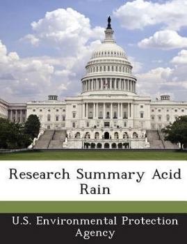 Paperback Research Summary Acid Rain Book