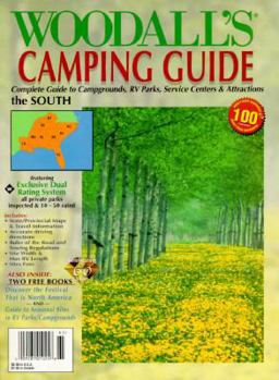 Paperback Woodall's 1996 Camping Guide: The South Book