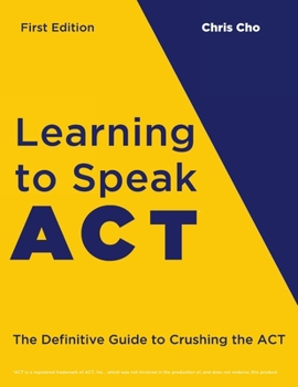 Paperback Learning to Speak ACT Book