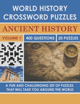 Paperback World History Crossword Puzzle: Ancient History (Volume 1) Book