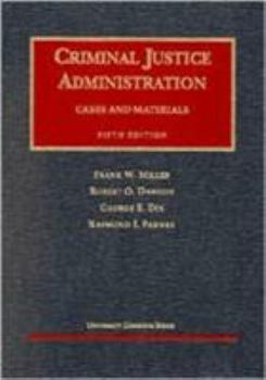 Hardcover Criminal Justice Administration Book