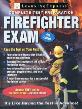 Paperback Firefighter Exam [With Access Code] Book