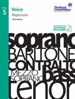 Sheet music V5R05 - Voice Repertoire 2019 Edition - Level 5 - The Royal Conservatory Book