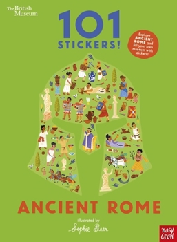 Paperback British Museum 101 Stickers! Ancient Rome Book
