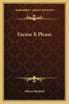 Paperback Excuse It Please Book