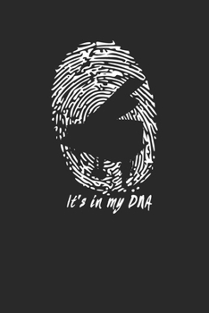 It's in my DNA: Piano Notebook 6 x 9 (A5) Graph Paper Squared Journal Gift For Pianists (108 Pages)