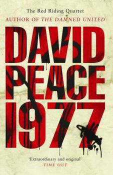 Paperback Nineteen Seventy Seven. David Peace Book