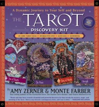 Paperback The Tarot Discovery Kit: A Dynamic Journey to Your Self and Beyond Book