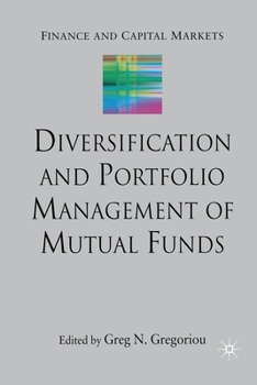 Paperback Diversification and Portfolio Management of Mutual Funds Book