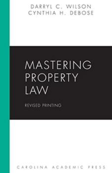 Paperback Mastering Property Law (Mastering Series) Book