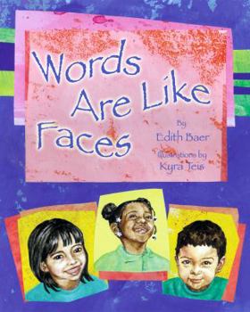 Paperback Words Are Like Faces Book