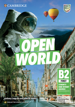 Paperback Open World First Student's Book without Answers with Digital Pack English for Spanish Speakers [Spanish] Book