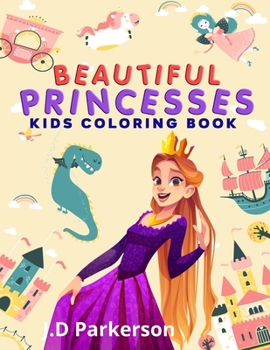 Paperback Beautiful Princesses: Fairies coloring book Princesses coloring bookKids book