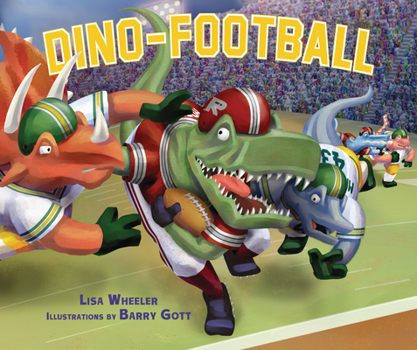 Hardcover Dino-Football Book