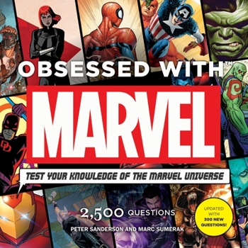 Paperback Obsessed with Marvel: Test Your Knowledge of the Marvel Universe [With Module] Book