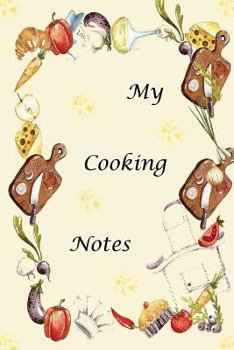 Paperback My Cooking Notes Book