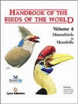 Hardcover Handbook of the Birds of the World: Mousebirds to Hornbills Book