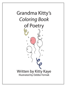 Paperback Grandma Kitty's Coloring Book of Poetry Book