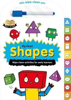 Board book Help with Homework: My First Shapes-Wipe-Clean Activities for Early Learners: For 2+ Year-Olds-Includes Wipe-Clean Pen Book