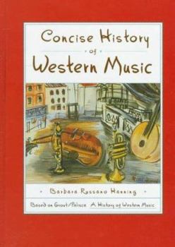 Hardcover Concise History of Western Music Book