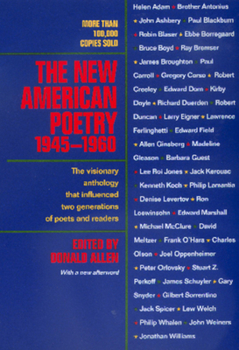 Paperback The New American Poetry, 1945-1960 Book